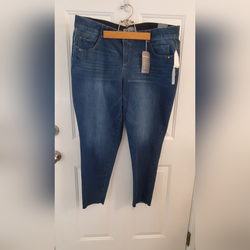 NWT Wit & Wisdom Dark Blue Skinny Jeans